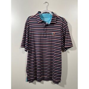 Bobby Jones Golf Shirt from Southern Highlands Golf Course Striped Las Vegas